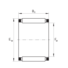 滾針及保持架組件 K15X20X13, 根據(jù) DIN 5405-1/ISO 3030 標(biāo)準(zhǔn)